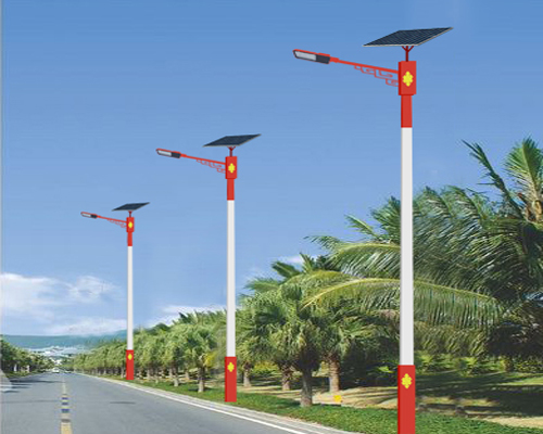 江达民族特色路灯