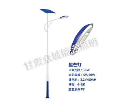 江达爆款太阳能路灯