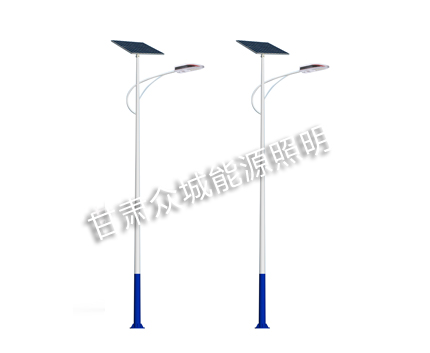 江达复兴号太阳能led路灯