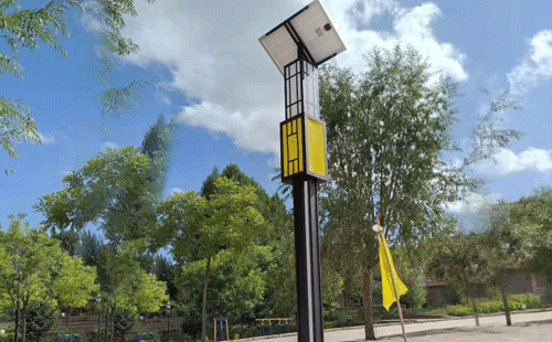 江达智慧路灯安装